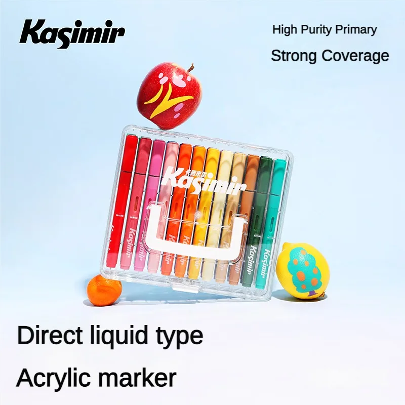 Copic Marker Classic - カシミール-アクリルマーカー直接液体、柔らかい毛、落書き用のペン、マンガアート、学用品、文房具、84色、24色