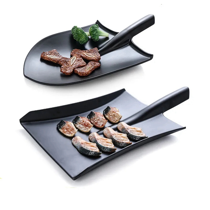 食器プレートつや消し模造磁器シャベル食器プレート、スナックト - B&J Florist Supply Nyc のレビューと価格