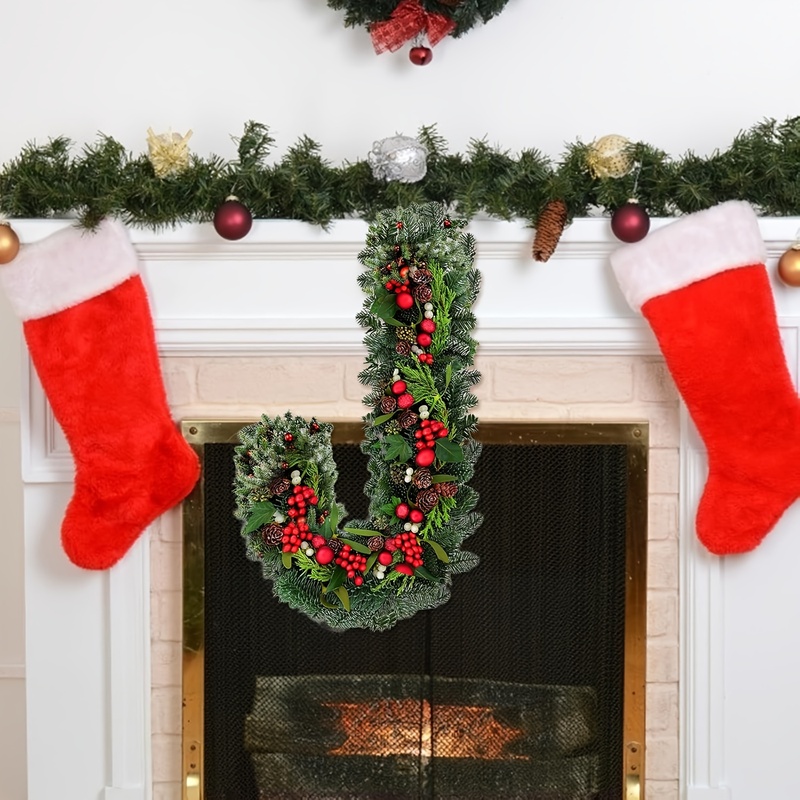 クリスマス用J字型金属ワイヤーリース台（1個、2個、4個入り - Wreath Form Wire のレビューと価格